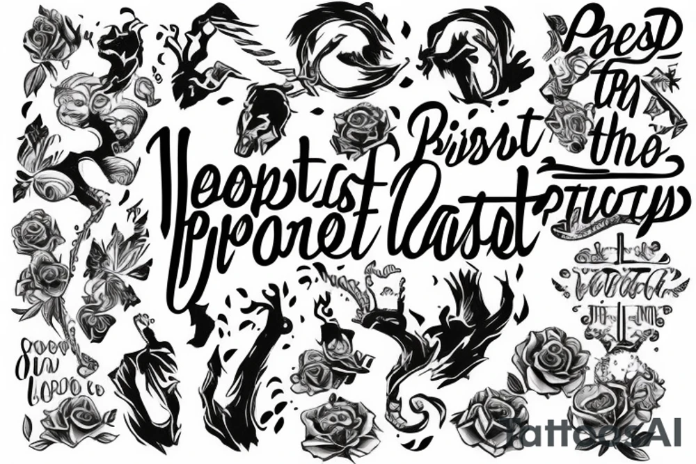 prepared for the worst praying for the best tattoo idea