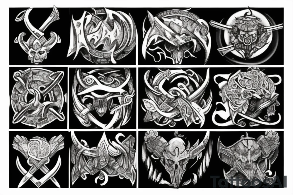 Viking tattoo idea