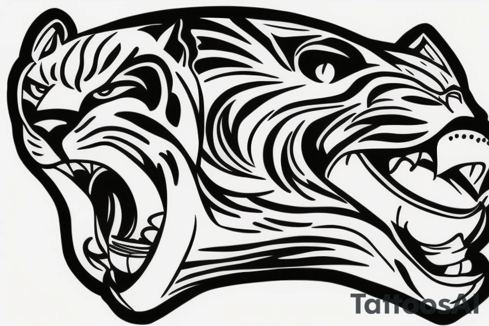 panther tattoo idea