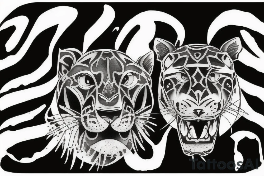 panther tattoo idea