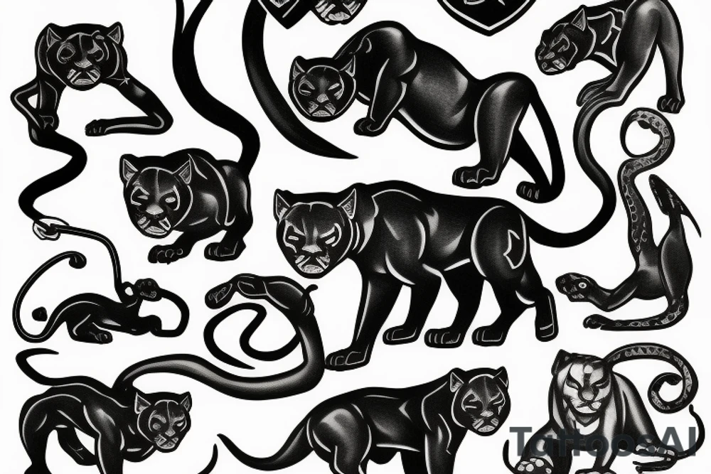 panther tattoo idea