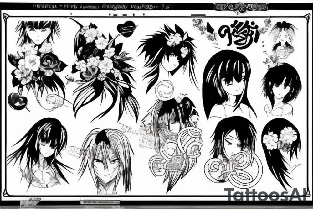 Anime tattoo idea
