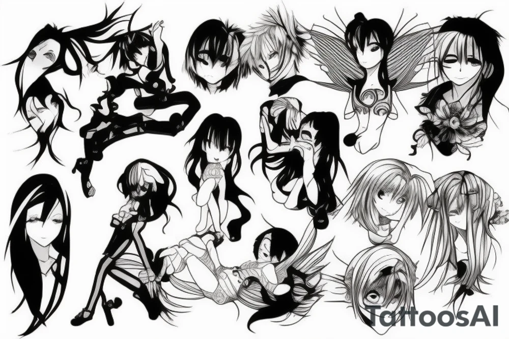Anime tattoo idea