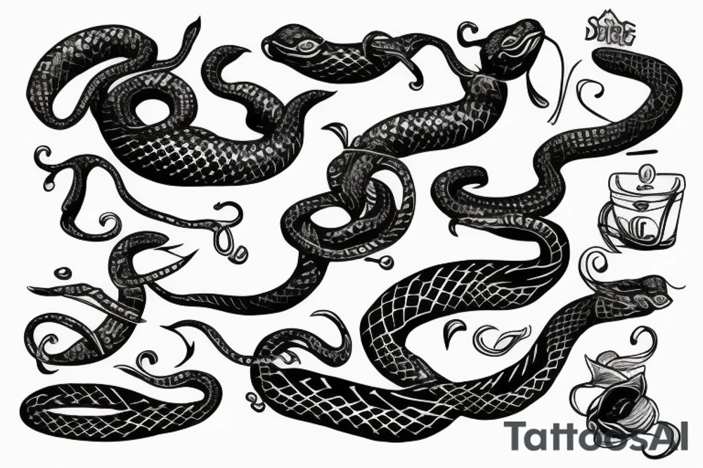 Snake tattoo idea