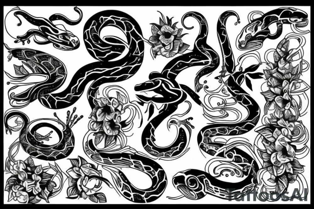 Snake tattoo idea