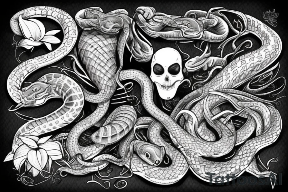 Snake tattoo idea