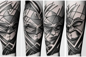 Superman with Batman tattoo idea