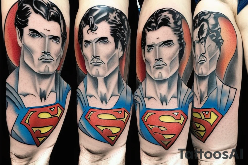 Superman tattoo idea