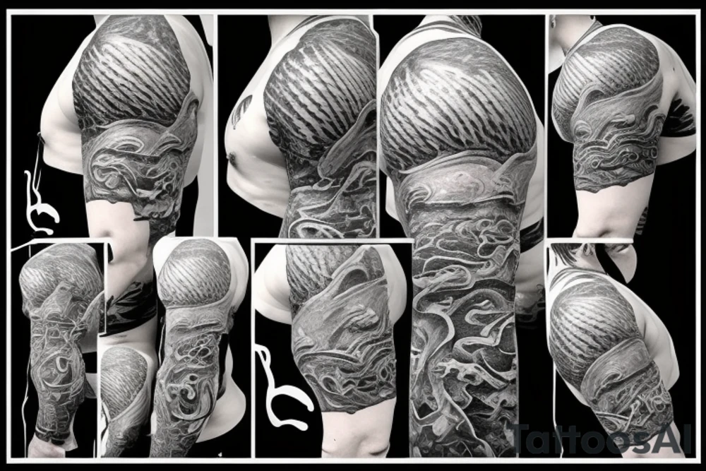 Gym, poseidon tattoo idea