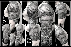 Gym, poseidon tattoo idea
