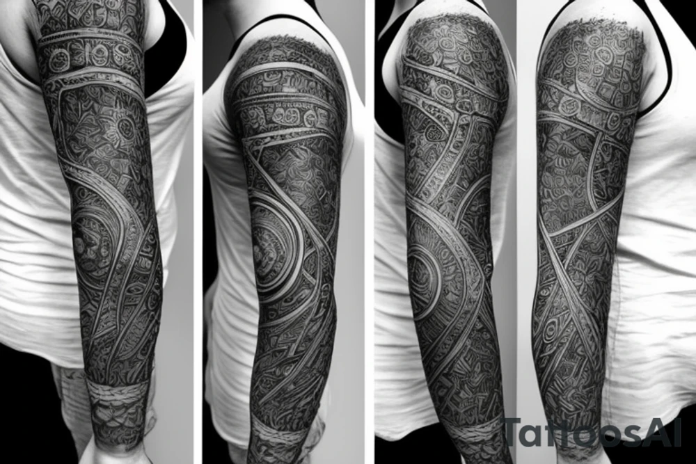 Siłownia tattoo idea