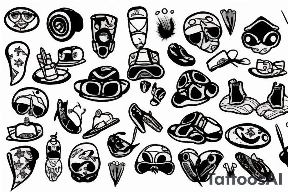 Brake glass tattoo idea