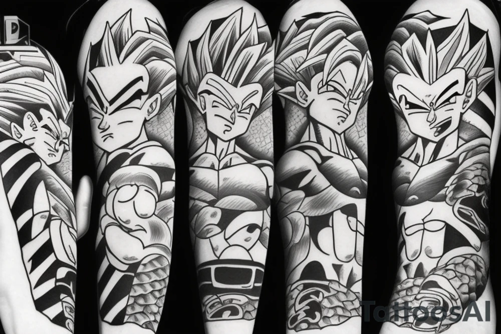 Gohan tattoo idea