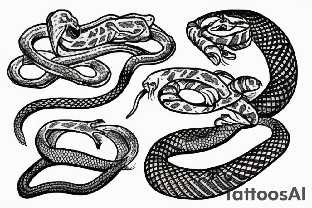 snake tattoo idea