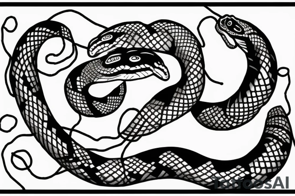 snake tattoo idea