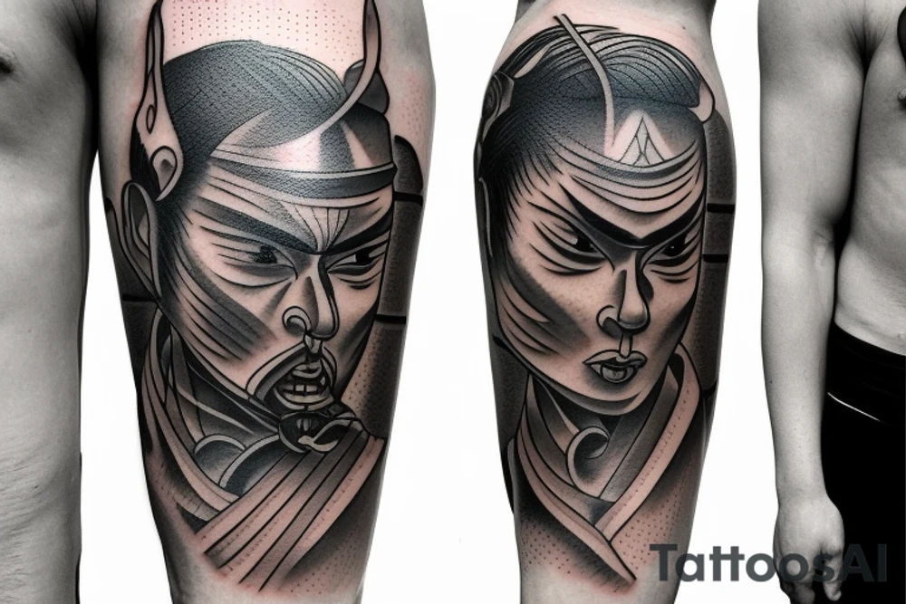 Samurai tattoo idea