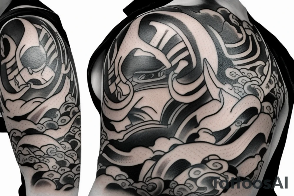 Samurai tattoo idea