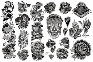 Południca z wiedzmina tattoo idea