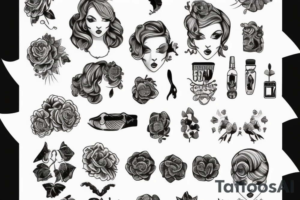 Zgniła panna młoda tattoo idea