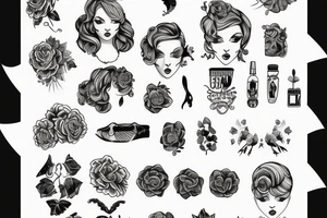 Zgniła panna młoda tattoo idea