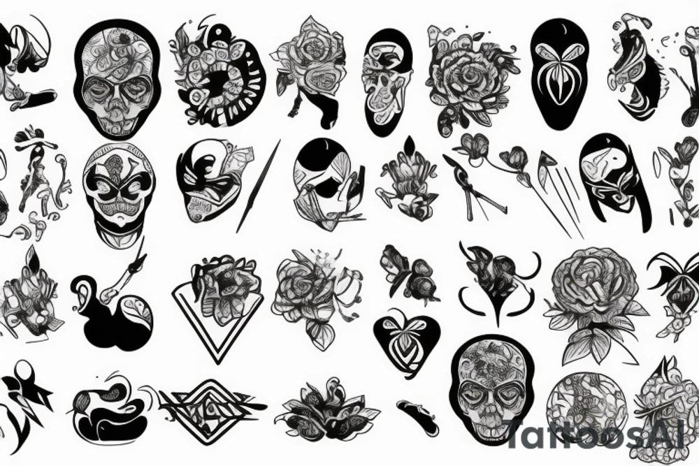 Zgniła panna młoda tattoo idea