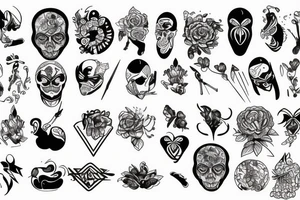 Zgniła panna młoda tattoo idea