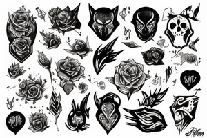 pasjans tattoo idea