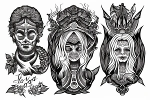 Left arm slave, woman are The lord of The man tattoo idea