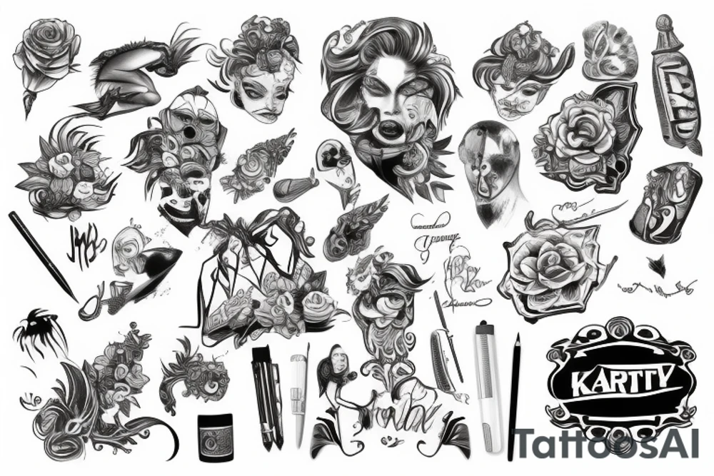 karty tattoo idea