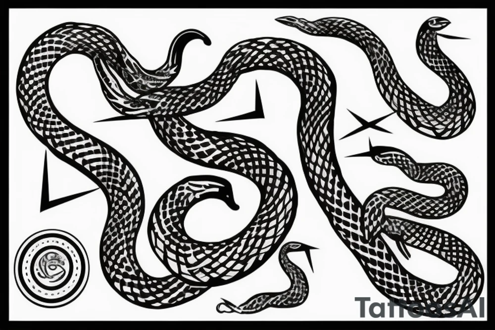 Snake tattoo idea