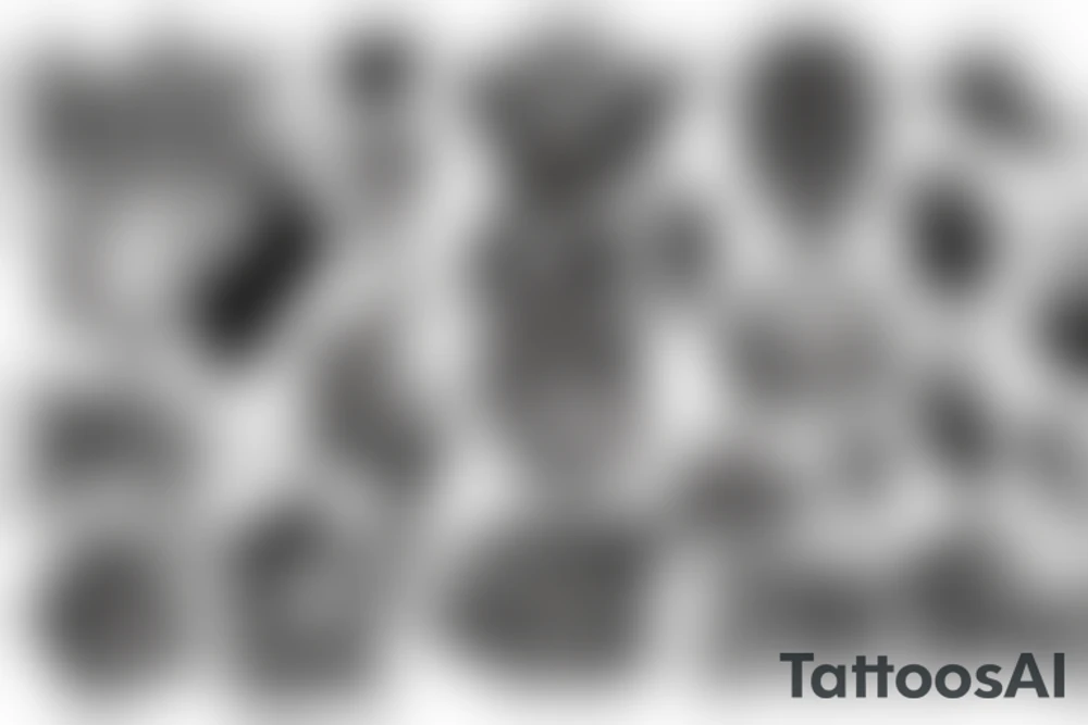 Bad,force,fight tattoo idea