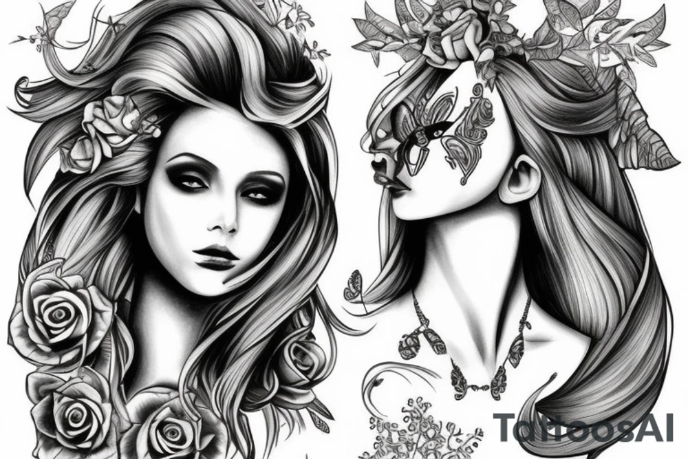 Centaur z mieczem tattoo idea