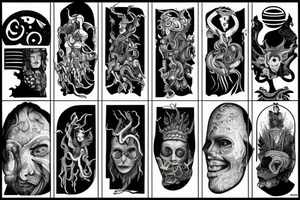 a god tattoo idea