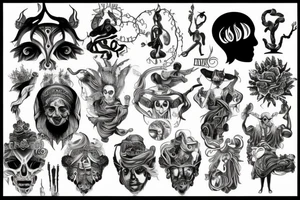 a god tattoo idea