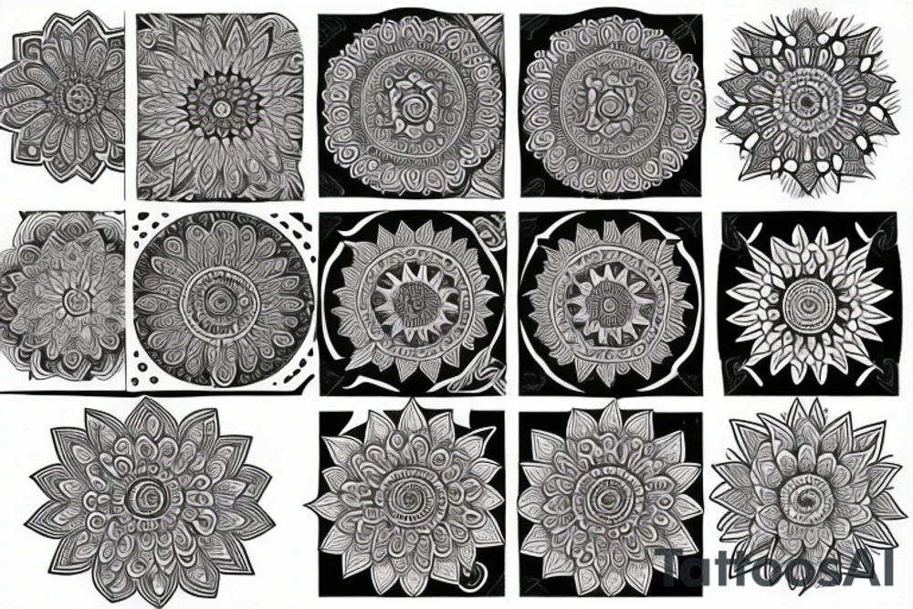 mandala tattoo idea
