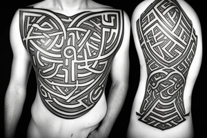 Nordic runes tattoo idea