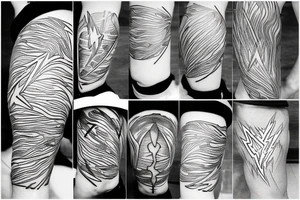 Lightning tattoo idea