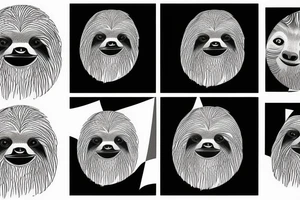 Gangsta sloth tattoo idea