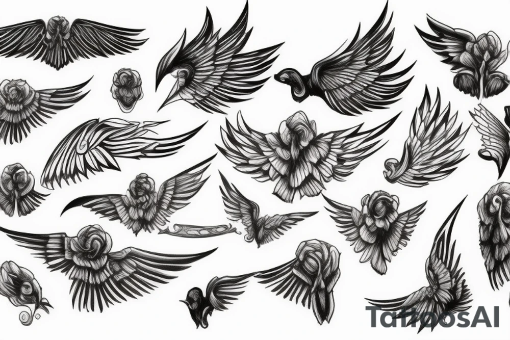 wing tattoo idea