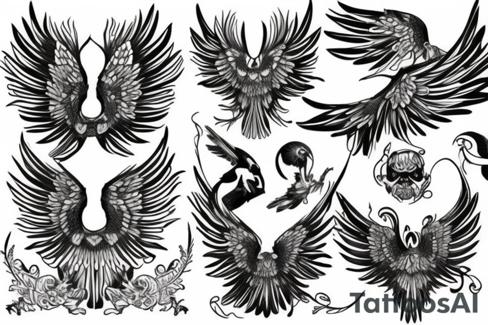 wing tattoo idea