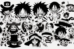 Monkey D. Luffy tattoo idea