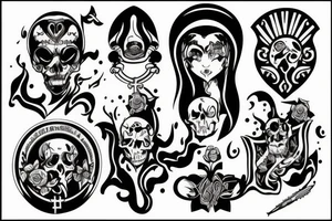 priest killed tattoo idea