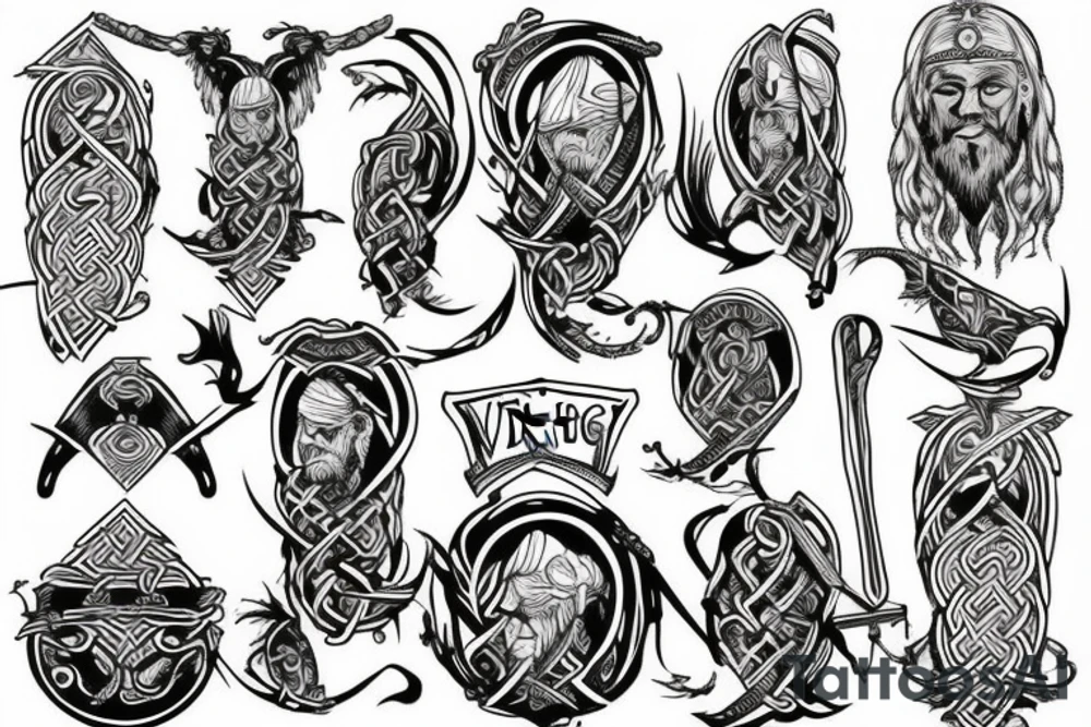 viking tattoo idea