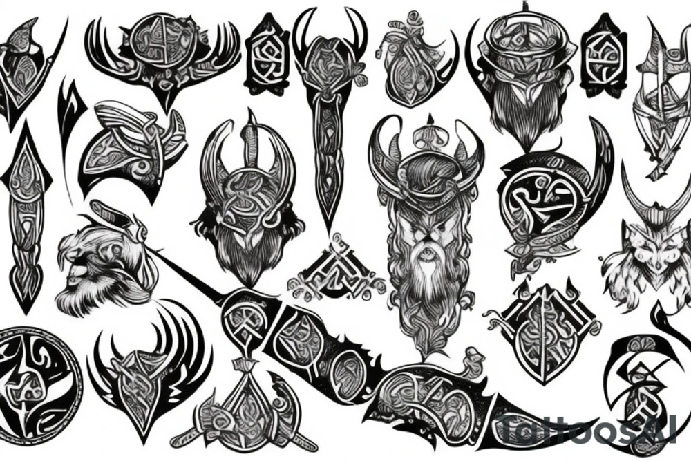 viking tattoo idea