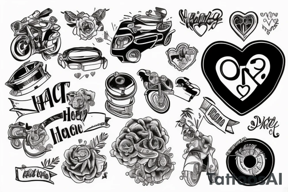 mechanic heart tattoo idea