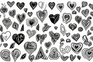 Heart tattoo idea