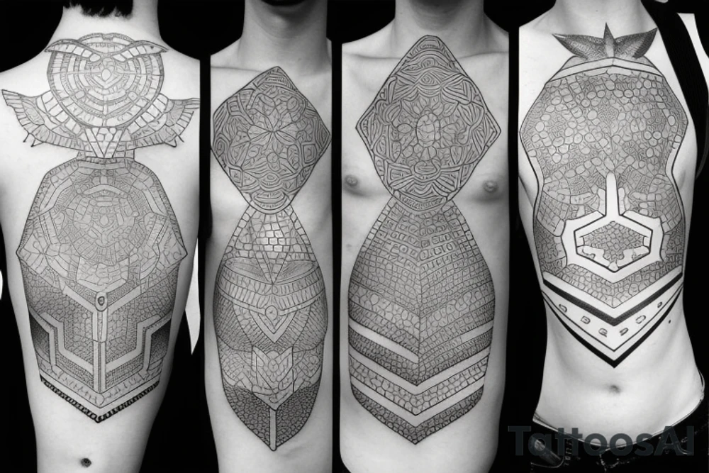 Mandale, Saint geometry tattoo idea