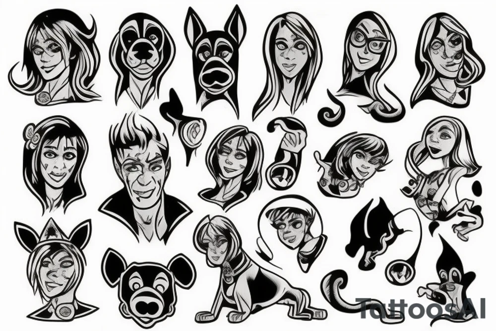 Scooby-Doo tattoo idea