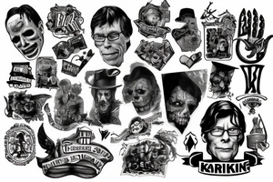 stephen king tattoo idea
