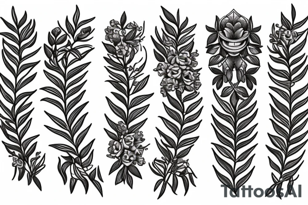 Laurel wreath tattoo idea